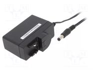 Power supply: switching; mains,plug-in; 9VDC; 1.33A; 12W; 84.2% XP POWER