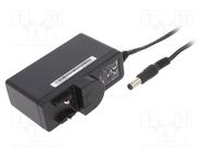 Power supply: switching; mains,plug; 18VDC; 1.33A; 24W; Plug: none XP POWER