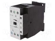 Contactor: 3-pole; NO x3; 24VAC; 18A; DILL18; screw terminals; 690V EATON ELECTRIC