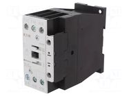 Contactor: 3-pole; NO x3; 24VAC; 18A; DILL18; screw terminals; 690V EATON ELECTRIC