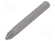 Screwdriver bit; Phillips; PH2; Overall len: 50mm BETA