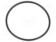 O-ring gasket; NBR caoutchouc; Thk: 2mm; Øint: 46mm; M50; black 