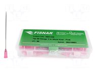 Needle: steel; 3"; Size: 20; straight; 0.58mm; Mounting: Luer Lock FISNAR
