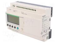 Programmable relay; IN: 12; Analog in: 6; OUT: 8; Zelio Logic; IP20 SCHNEIDER ELECTRIC