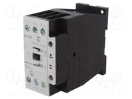 Contactor: 3-pole; NO x3; 400VAC; 12A; DILL12; screw terminals EATON ELECTRIC