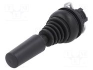 Switch: joystick; 22mm; Stabl.pos: 1; black; none; IP66; Pos: 2 EATON ELECTRIC