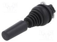 Switch: joystick; 22mm; Stabl.pos: 4; black; none; IP66; Pos: 4 EATON ELECTRIC