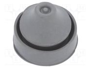 Grommet; Ømount.hole: 16mm; EPDM; grey; Øcable: 3÷5mm; IP65; VET HT HI TECH POLYMERS