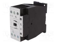 Contactor: 3-pole; NO x3; 400VAC; 18A; DILL18; screw terminals EATON ELECTRIC