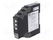 Voltage monitoring relay; 24VAC; 24VDC; for DIN rail mounting OMRON