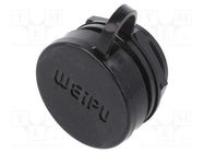 Socket; SA28; female; PIN: 8; IP67; 25A; soldering; 500V; 4mm2 WEIPU