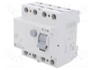 RCD breaker; Inom: 25A; Ires: 30mA; Max surge current: 250A; IP40 EATON ELECTRIC