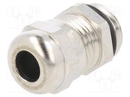 Cable gland; PG7; IP68; brass; HSK-M-Ex HUMMEL