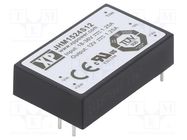 Converter: DC/DC; 15W; Uin: 18÷36V; Uout: 12VDC; Iout: 1.25A; THT; JHM XP POWER