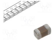 Capacitor: ceramic; 100nF; 16V; X7R; ±10%; SMD; 0402 SAMSUNG