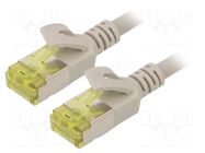 Patch cord; RJ45 plug,both sides; U/FTP; 6a; stranded; Cu; LSZH DIGITUS