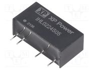 Converter: DC/DC; 2W; Uin: 21.6÷26.4V; Uout: 5VDC; Iout: 400mA; SIP7 