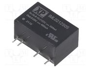 Converter: DC/DC; 2W; Uin: 10.8÷13.2V; Uout: 5VDC; Iout: 400mA; SIP7 