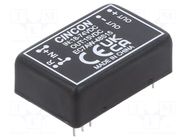 Converter: DC/DC; 10W; Uin: 18÷75VDC; Uout: 15VDC; Iout: 0.666mA CINCON