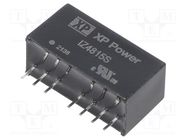 Converter: DC/DC; 3W; Uin: 36÷72V; Uout: 15VDC; Uout2: -15VDC; SIP XP POWER