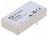 Converter: DC/DC; 15W; Uin: 9÷36V; Uout: 5VDC; Iout: 3A; THT; JTH XP POWER