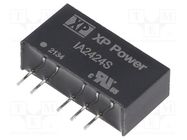 Converter: DC/DC; 1W; Uin: 24V; Uout: 24VDC; Uout2: -24VDC; Iout: 21mA XP POWER