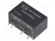 Converter: DC/DC; 1W; Uin: 4.5÷5.5V; Uout: 5VDC; Iout: 200mA; SIP7 XP POWER