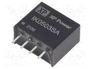 Converter: DC/DC; 250mW; Uin: 5V; Uout: 3.3VDC; Iout: 75.7mA; SIP; THT XP POWER