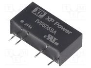 Converter: DC/DC; 1W; Uin: 5V; Uout: 5VDC; Iout: 200mA; SIP; 80kHz; THT XP POWER