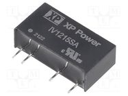 Converter: DC/DC; 1W; Uin: 12V; Uout: 15VDC; Iout: 66mA; SIP; 80kHz XP POWER