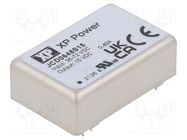 Converter: DC/DC; 6W; Uin: 36÷72V; Uout: 15VDC; Iout: 400mA; THT; JCD 