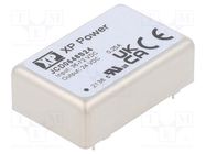 Converter: DC/DC; 6W; Uin: 36÷72V; Uout: 24VDC; Iout: 250mA; THT; JCD 