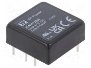Converter: DC/DC; 30W; Uin: 9÷18VDC; Uout: 5VDC; Iout: 6A; 1"x1"; THT XP POWER