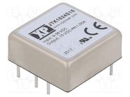 Converter: DC/DC; 15W; Uin: 9÷36V; Uout: 15VDC; Iout: 1A; 1"x1"; THT 