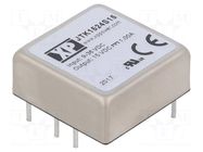 Converter: DC/DC; 15W; Uin: 9÷36VDC; Uout: 15VDC; Iout: 1A; 1"x1"; THT XP POWER