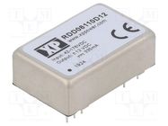 Converter: DC/DC; 8W; Uin: 42÷176V; Uout: 12VDC; Uout2: -12VDC; DIP24 XP POWER