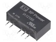 Converter: DC/DC; 1W; Uin: 12V; Uout: 15VDC; Uout2: -15VDC; Iout: 33mA XP POWER