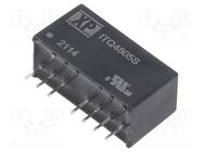 Converter: DC/DC; 6W; Uin: 18÷75V; Uout: 5VDC; Uout2: -5VDC; SIP8; THT 