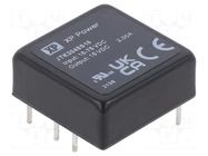 Converter: DC/DC; 30W; Uin: 18÷75VDC; Uout: 15VDC; Iout: 2A; 1"x1" XP POWER