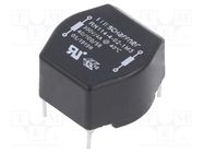 Inductor: wire with current compensation; THT; 1.5mH; 4A; 34mΩ SCHAFFNER