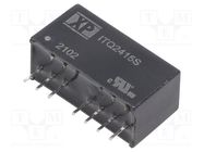 Converter: DC/DC; 6W; Uin: 9÷36V; Uout: 15VDC; Uout2: -15VDC; SIP8 