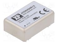 Converter: DC/DC; 4W; Uin: 18÷36V; Uout: 12VDC; Iout: 333mA; THT; JCD 