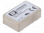 Converter: DC/DC; 6W; Uin: 18÷36VDC; Uout: 24VDC; Uout2: -24VDC; THT XP POWER