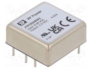 Converter: DC/DC; 15W; Uin: 9÷36V; Uout: 3.3VDC; Iout: 4A; 1"x1"; THT XP POWER