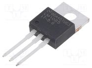 IC: voltage regulator; LDO,fixed; 5V; 3A; TO220-3; THT; tube; ±4% 