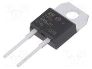 Diode: rectifying; THT; 600V; 8A; tube; Ifsm: 80A; TO220ACIns; 25ns STMicroelectronics