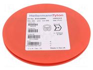 Markers; Marking: 6; 4÷9mm; PVC; blue; -65÷105°C; leaded; HGDC4-9 HELLERMANNTYTON