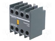 Auxiliary contacts; Series: EasyPact TVS; Leads: screw terminals SCHNEIDER ELECTRIC