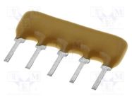 Resistor network: X; THT; 100Ω; ±2%; 0.2W; No.of resistors: 4; 100V BOURNS