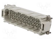 Connector: HDC; contact insert; male; EPIC H-D; PIN: 64; 64+PE; 10A LAPP